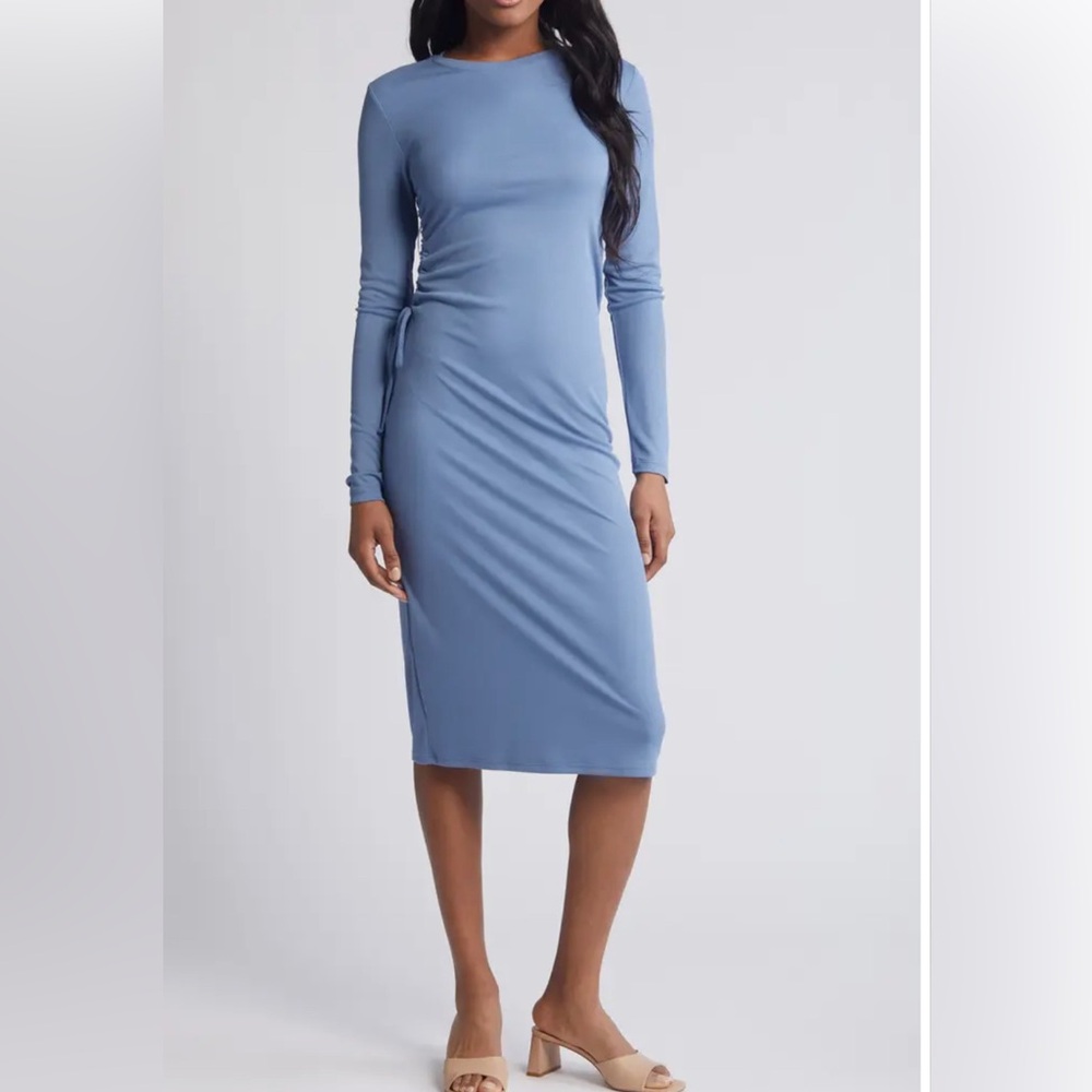 Vero Moda Long Sleeve Rib Jersey Dress